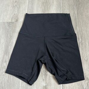 lululemon athletica Black Bike Shorts